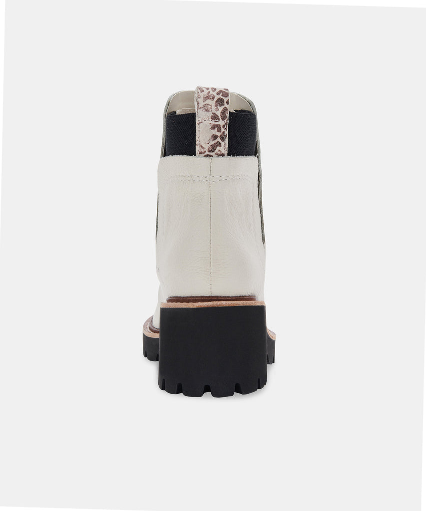 HUEY H2O BOOTS IN IVORY LEATHER -   Dolce Vita - image 7