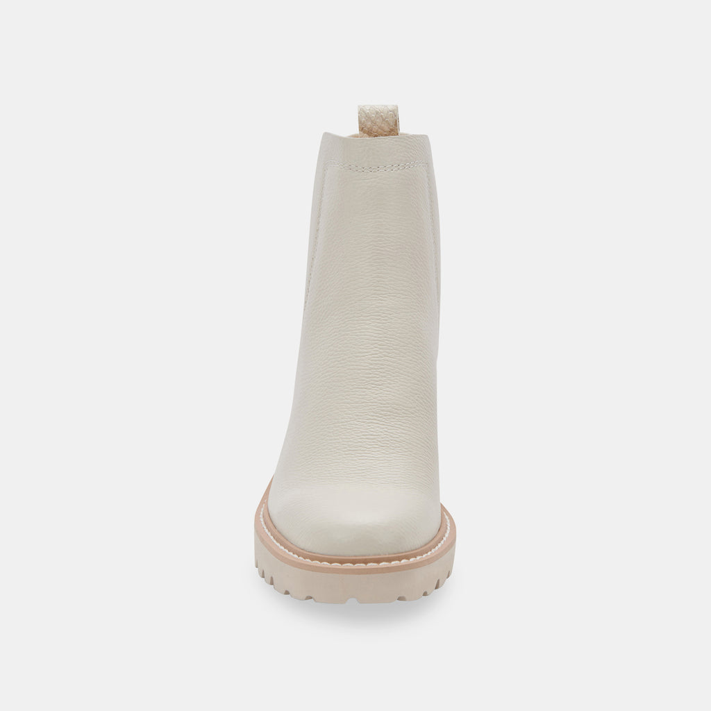 HUEY H2O WIDE BOOTIES OFF WHITE LEATHER - image 6