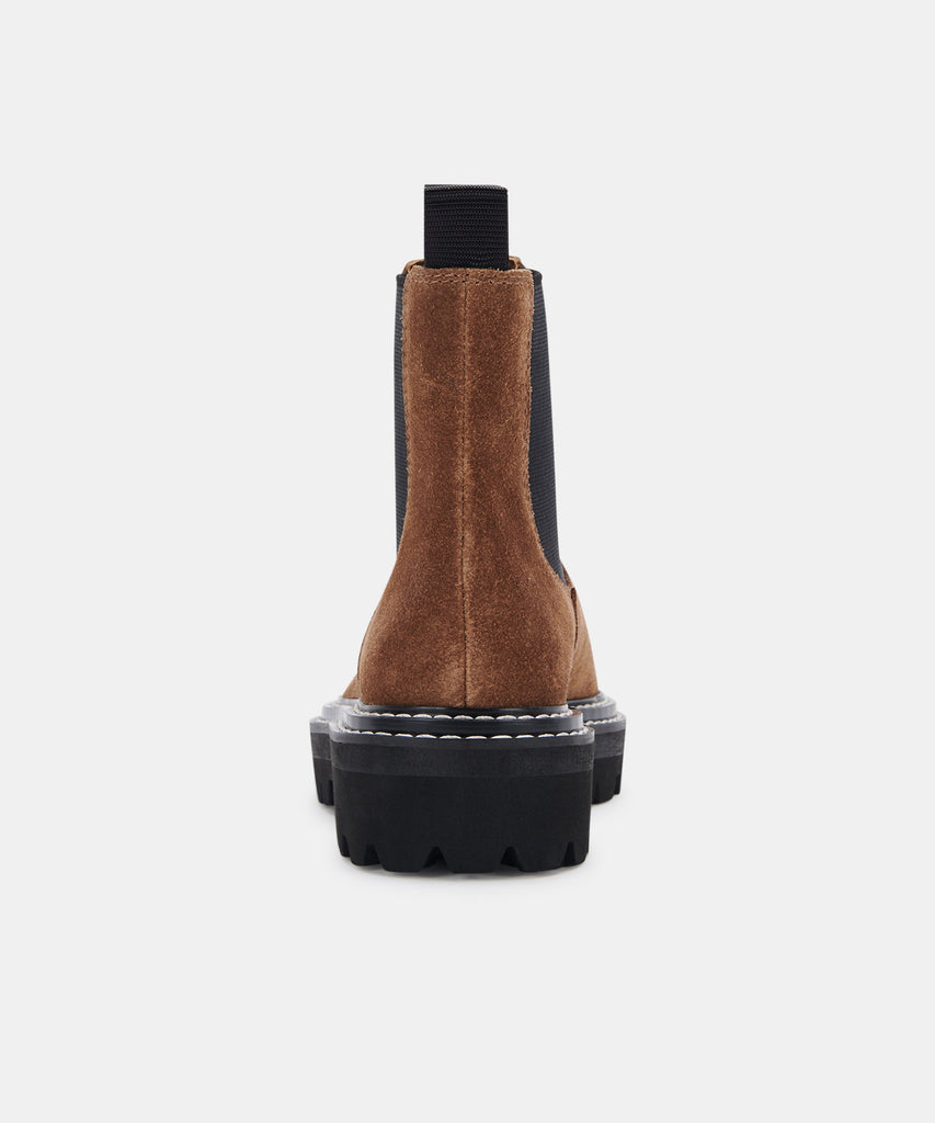MOANA BOOTS IN DK BROWN SUEDE -   Dolce Vita - image 7