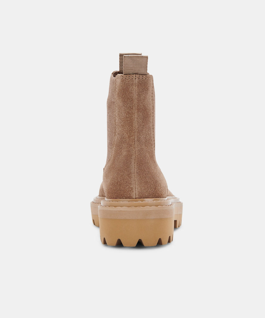 MOANA BOOTS IN TRUFFLE SUEDE -   Dolce Vita - image 7