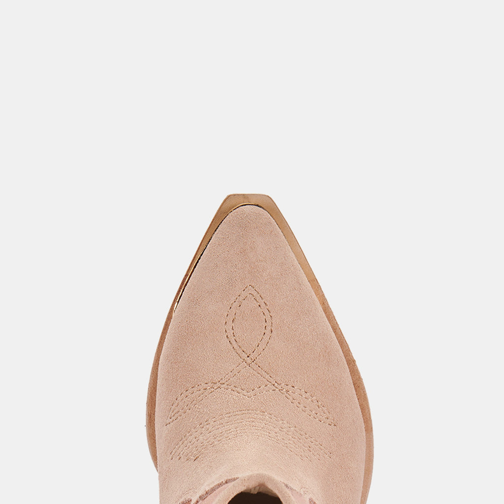 NASHE BOOTIES IN ROSE SUEDE -   Dolce Vita - image 8