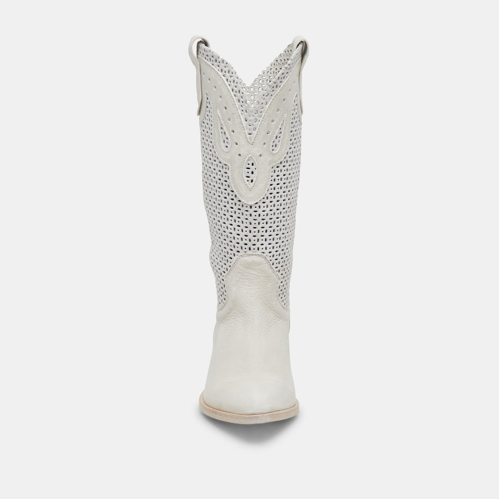 RANCH BOOTS IVORY LEATHER - re:vita - image 11