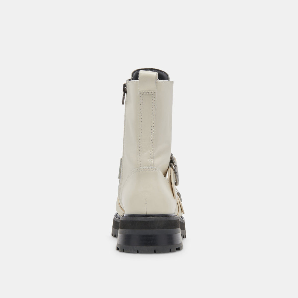 RONSON BOOTS OFF WHITE LEATHER - re:vita - image 7