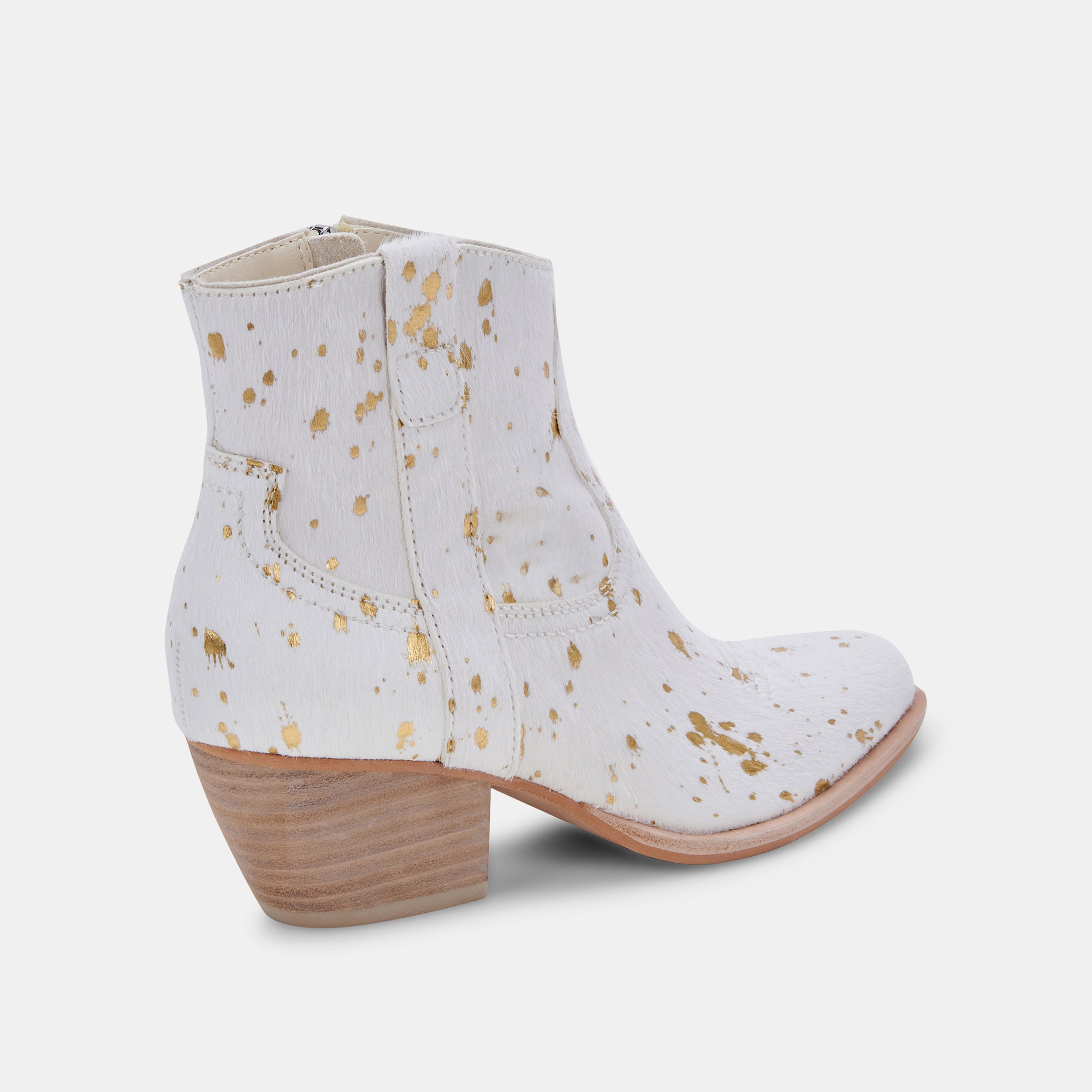 SILMA BOOTIES GOLD MULTI CALF HAIR - view 4