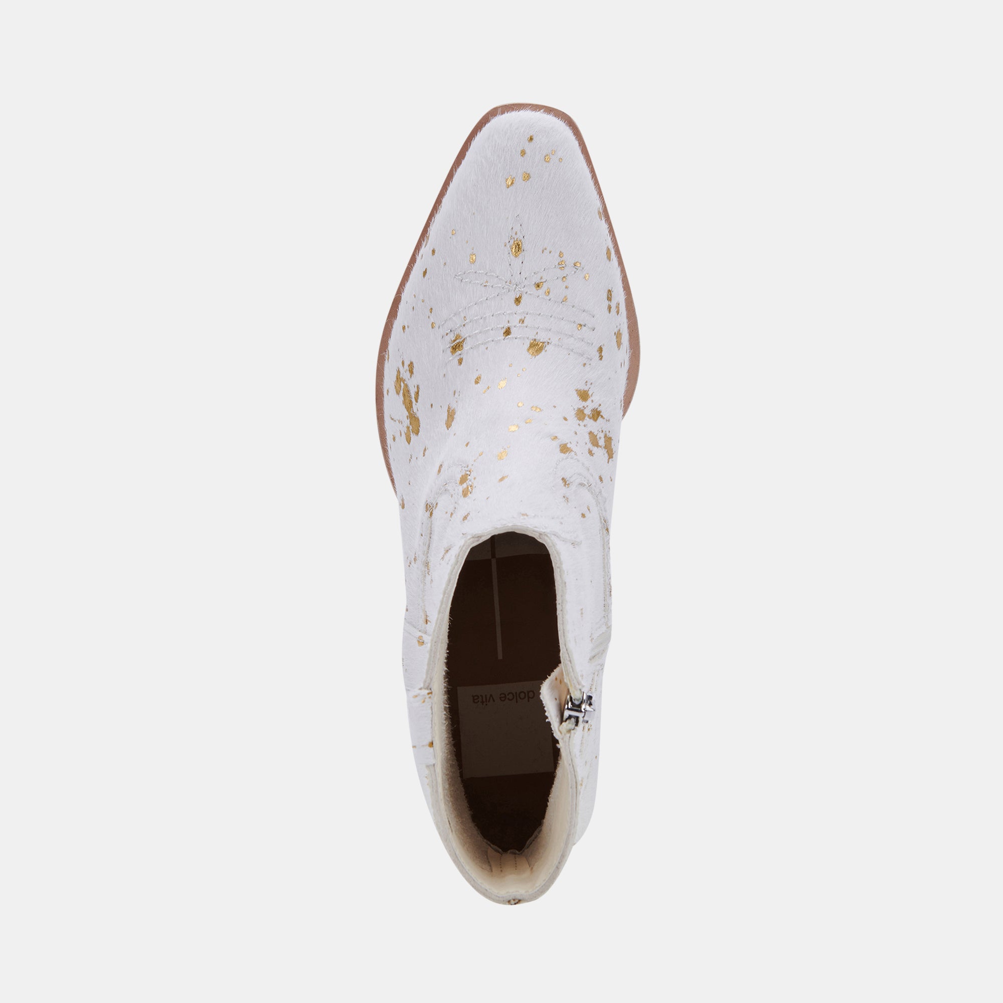 SILMA BOOTIES GOLD MULTI CALF HAIR - view 9