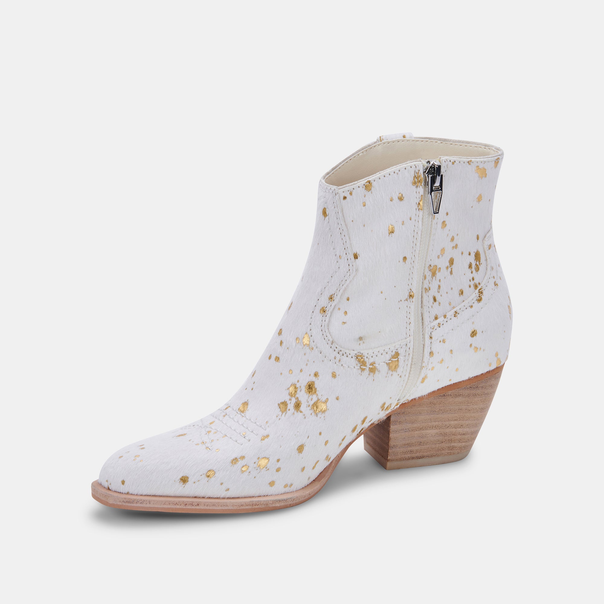 SILMA BOOTIES GOLD MULTI CALF HAIR - view 5
