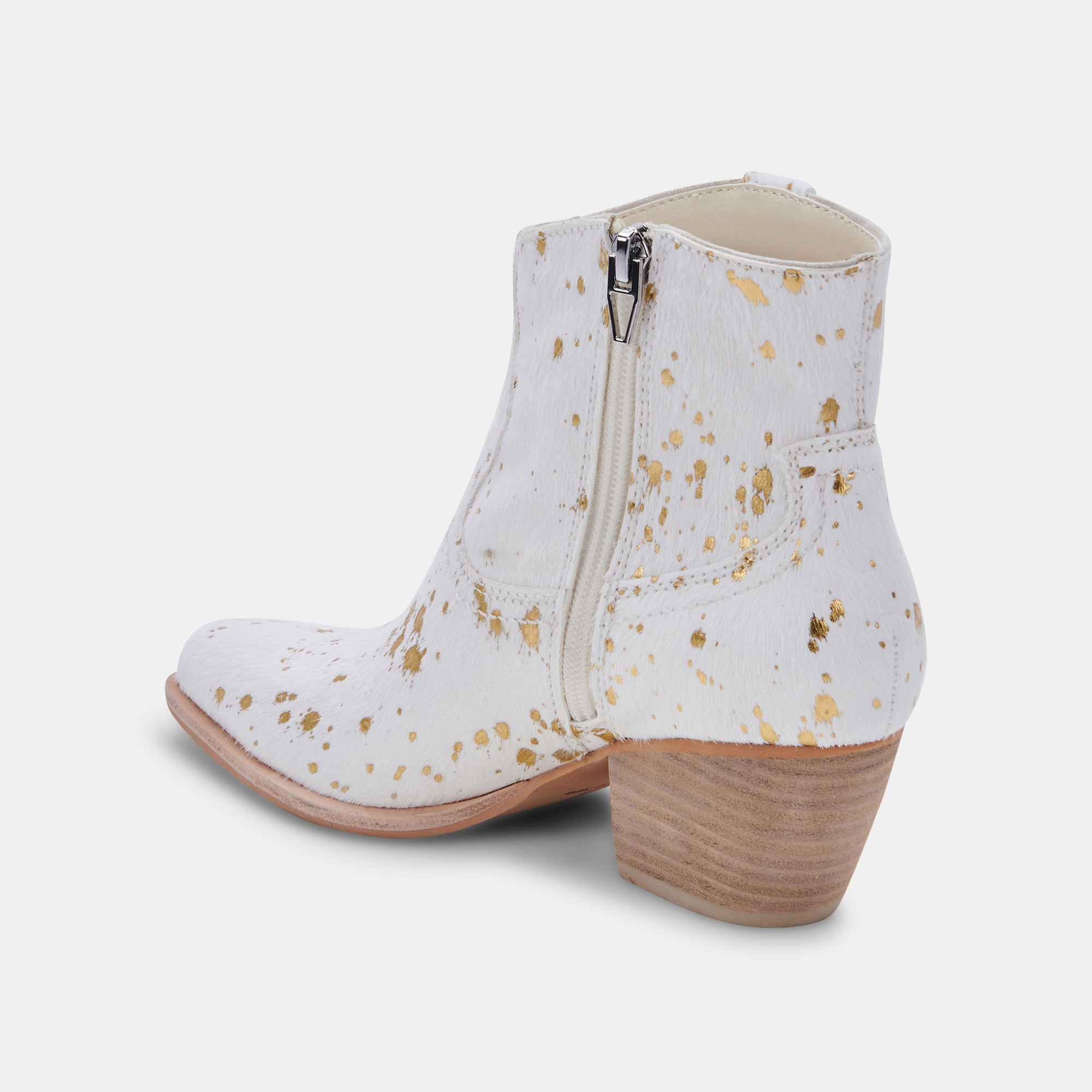 SILMA BOOTIES GOLD MULTI CALF HAIR - view 6