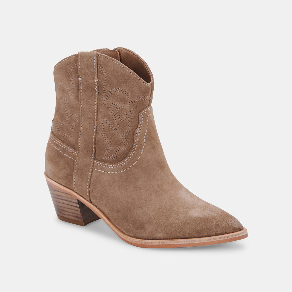 SOLOW BOOTIES TRUFFLE SUEDE - image 2