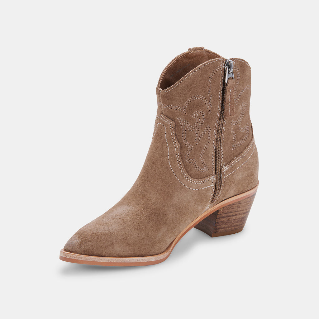 SOLOW BOOTIES TRUFFLE SUEDE - image 4