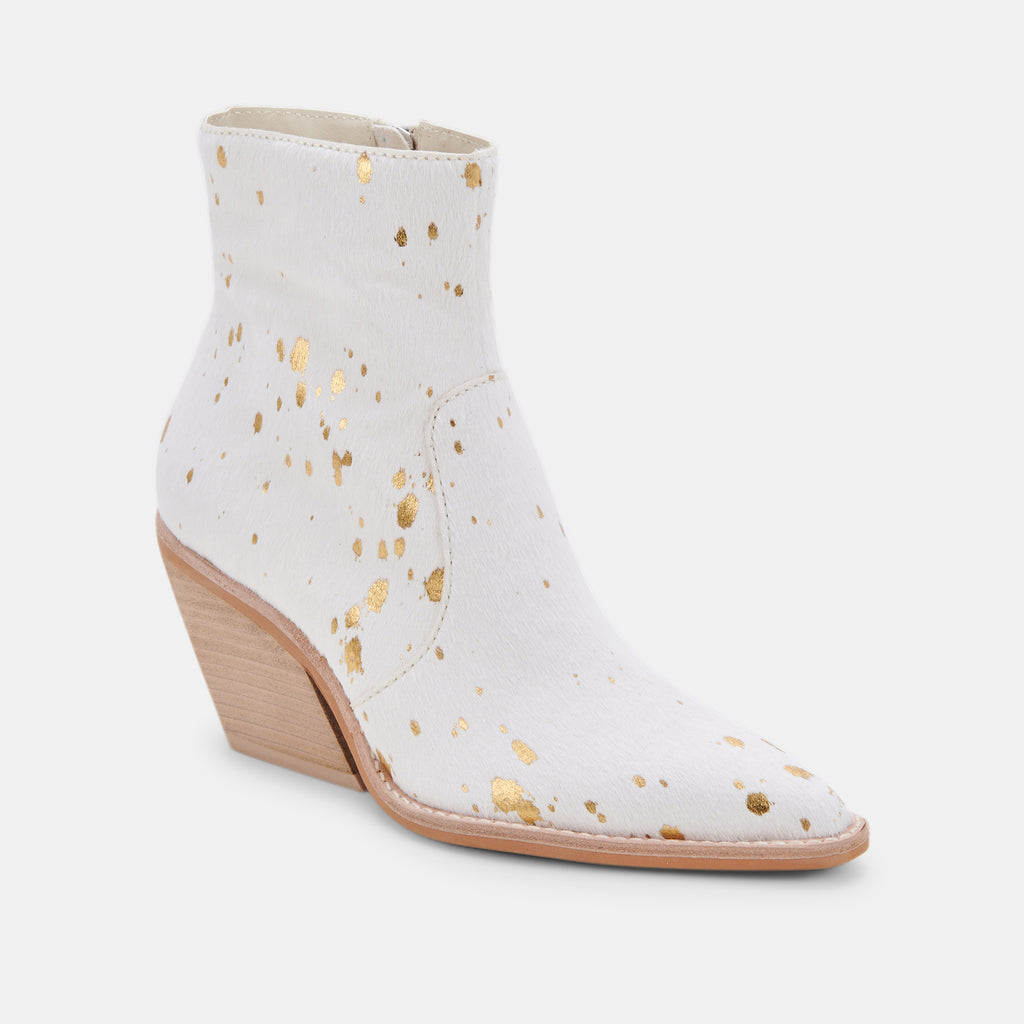 VOLLI BOOTS GOLD MULTI CALF HAIR - image 2
