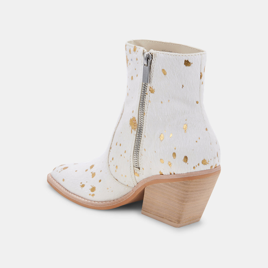 VOLLI BOOTS GOLD MULTI CALF HAIR - image 5