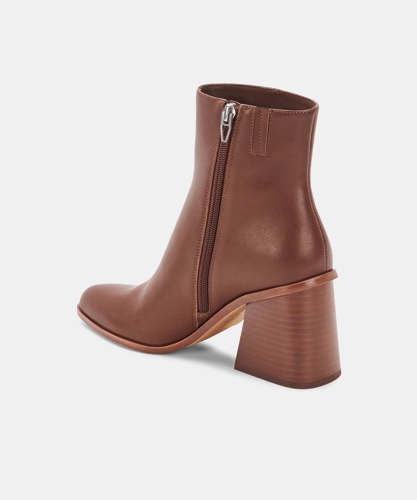 TERRIE BOOTIES IN CHOCOLATE LEATHER -   Dolce Vita - image 7