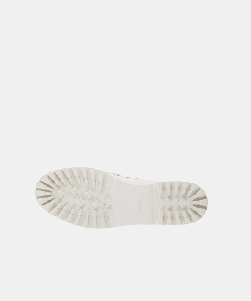 AUBREE FLATS IN WHITE LEATHER -   Dolce Vita - image 10