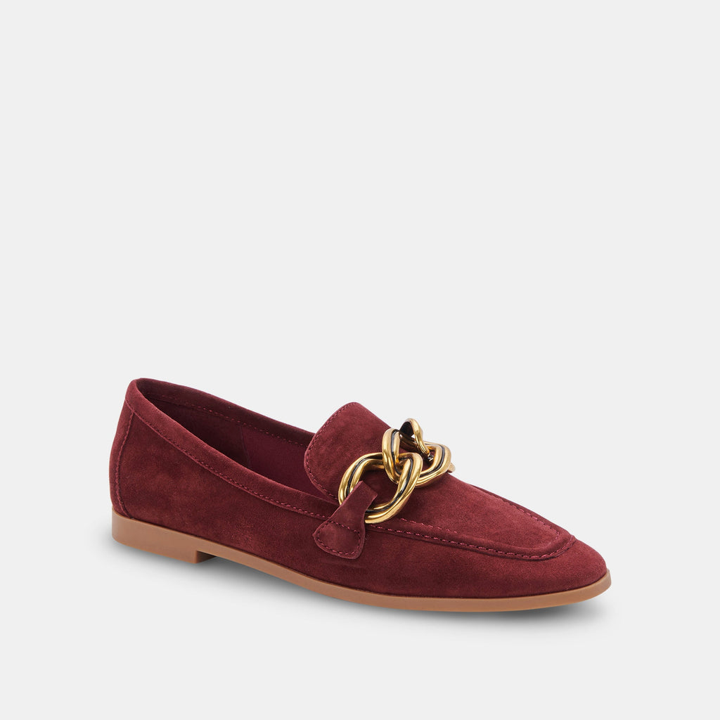 CRYS LOAFERS MAROON SUEDE - re:vita - image 3
