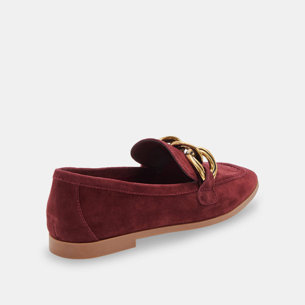 CRYS LOAFERS MAROON SUEDE - re:vita - image 5