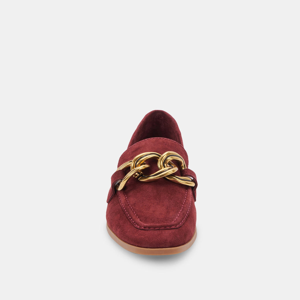 CRYS LOAFERS MAROON SUEDE - re:vita - image 8