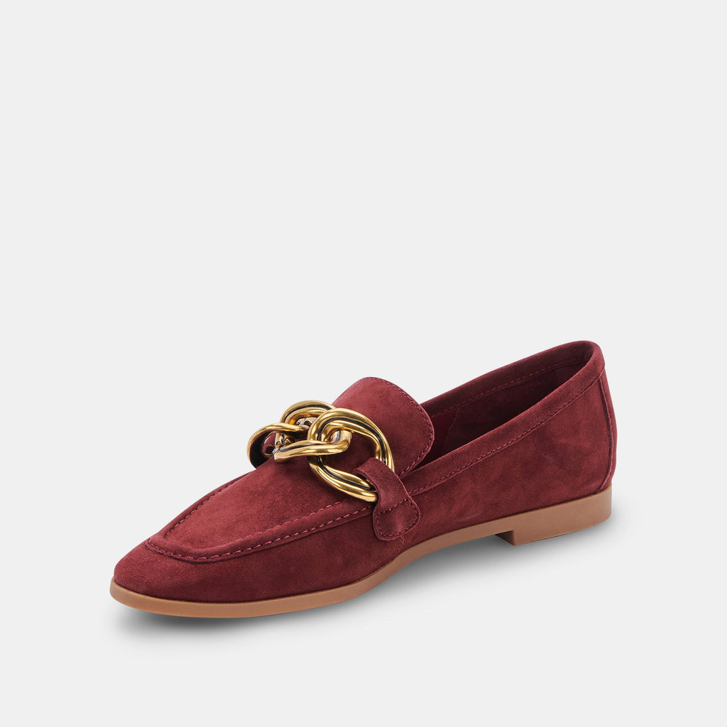 CRYS LOAFERS MAROON SUEDE - re:vita - image 6