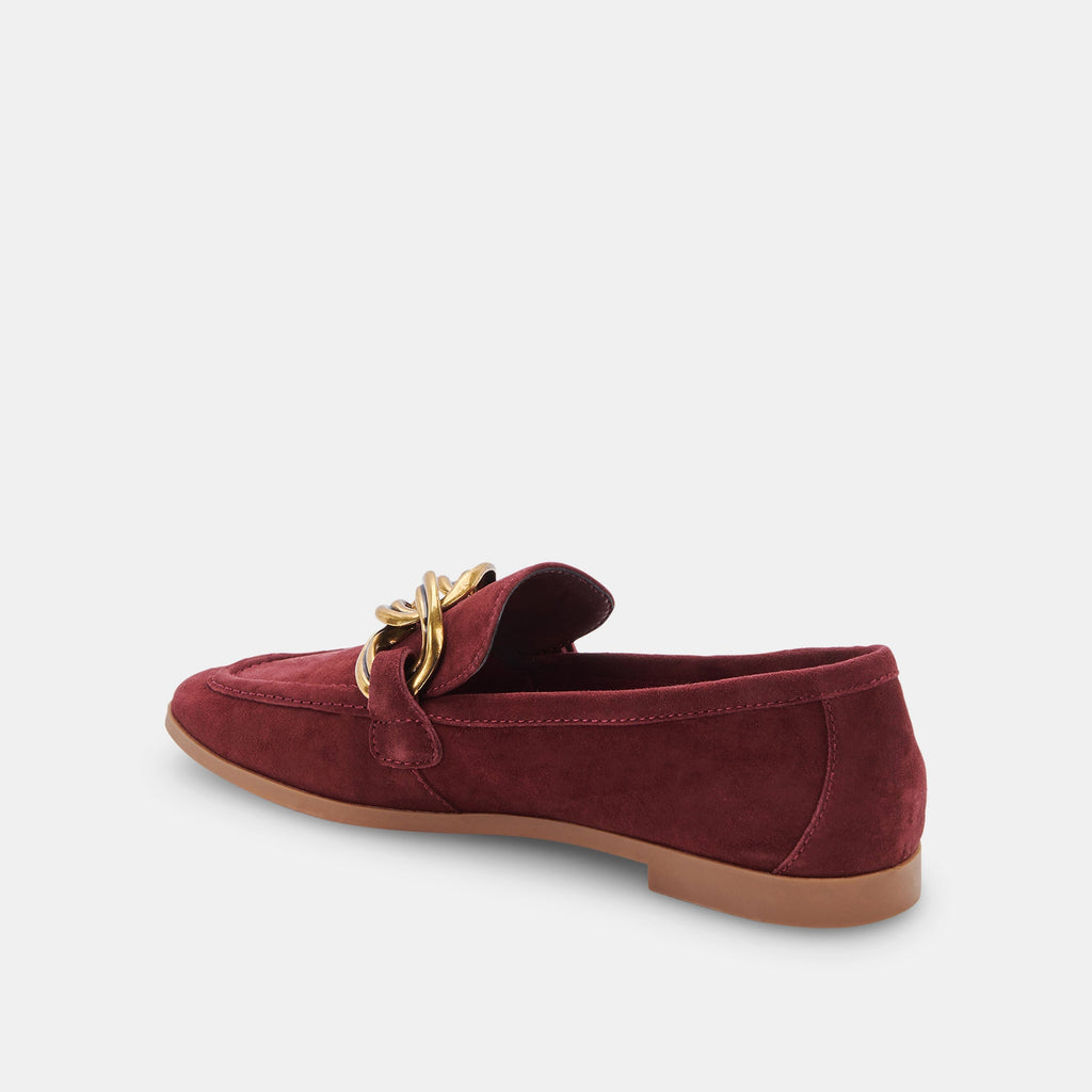 CRYS LOAFERS MAROON SUEDE - re:vita - image 7