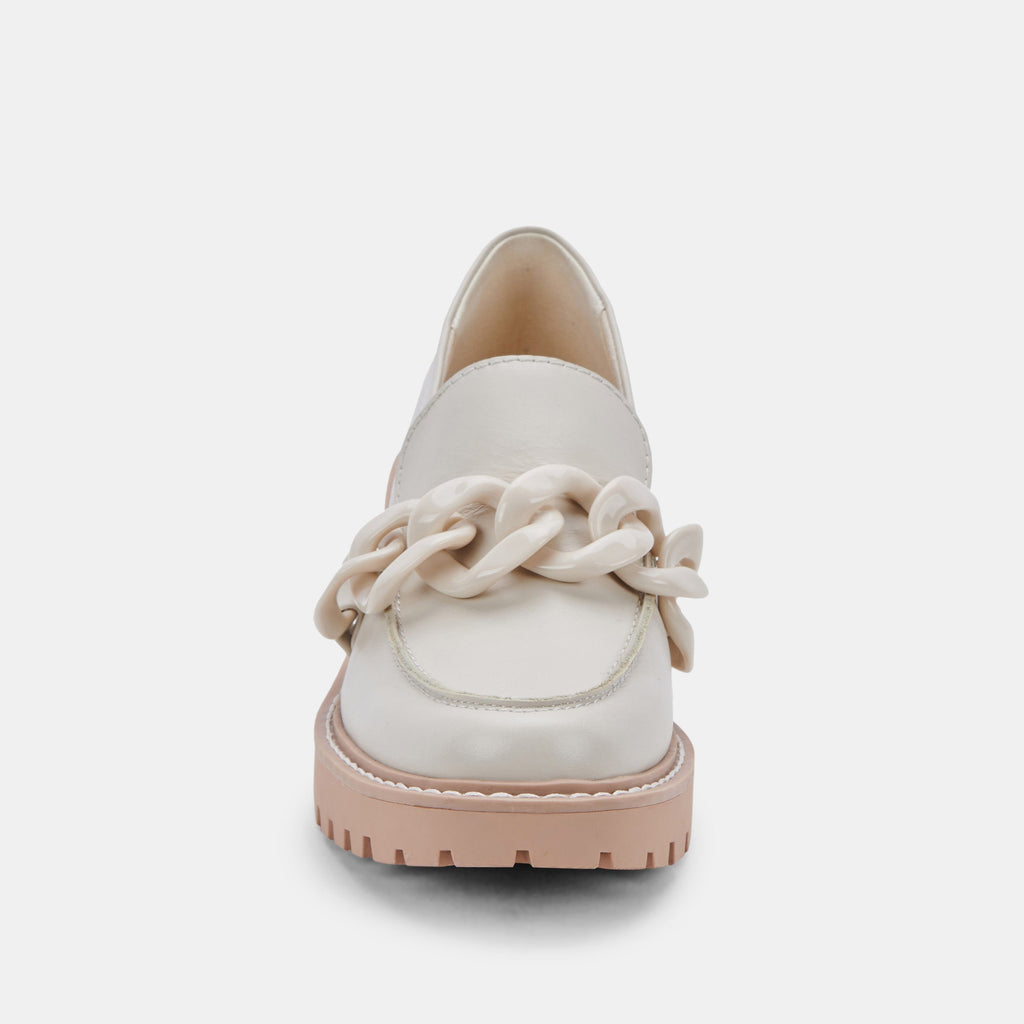 HARIS LOAFERS IVORY LEATHER - re:vita - image 7