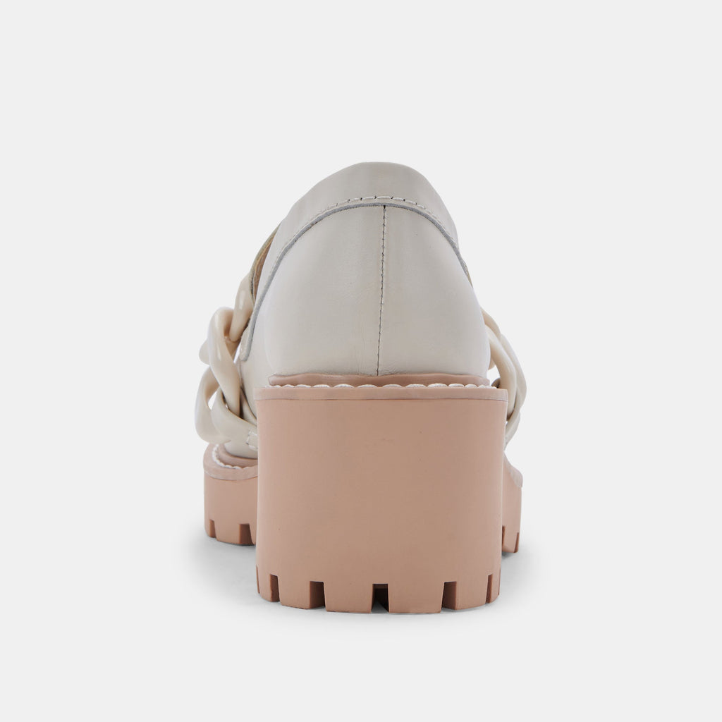 HARIS LOAFERS IVORY LEATHER - re:vita - image 8
