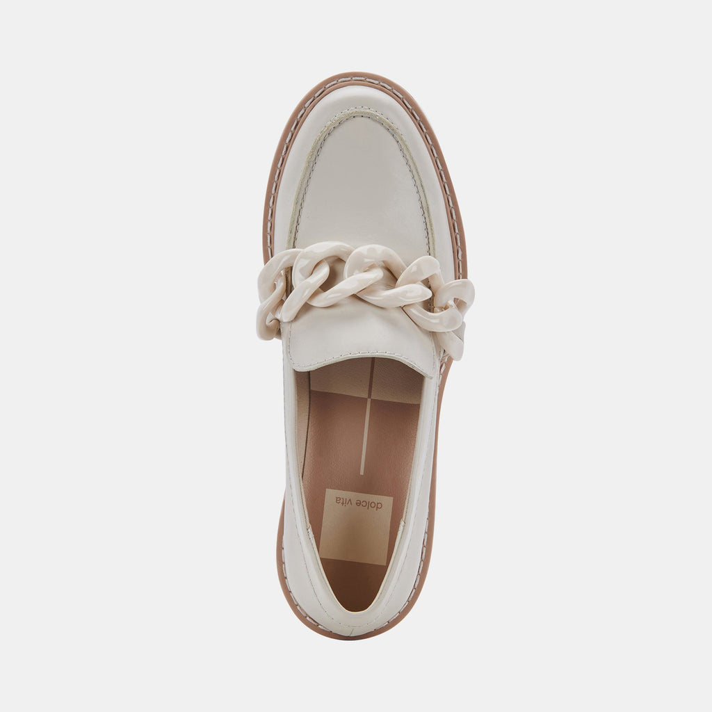 HARIS LOAFERS IVORY LEATHER - re:vita - image 9