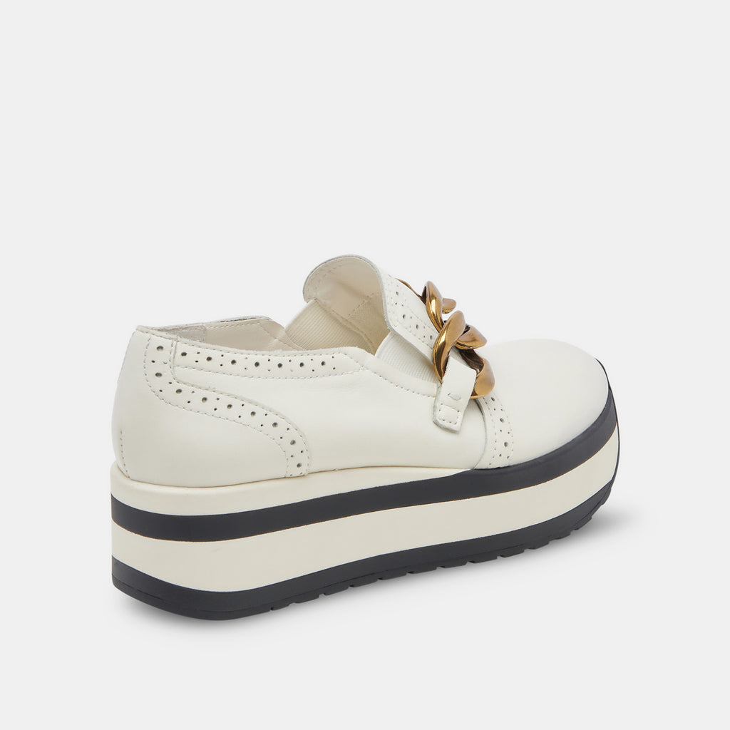 JHENEE SNEAKERS WHITE LEATHER - image 3