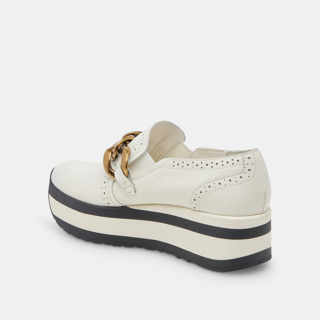 JHENEE SNEAKERS WHITE LEATHER - image 5