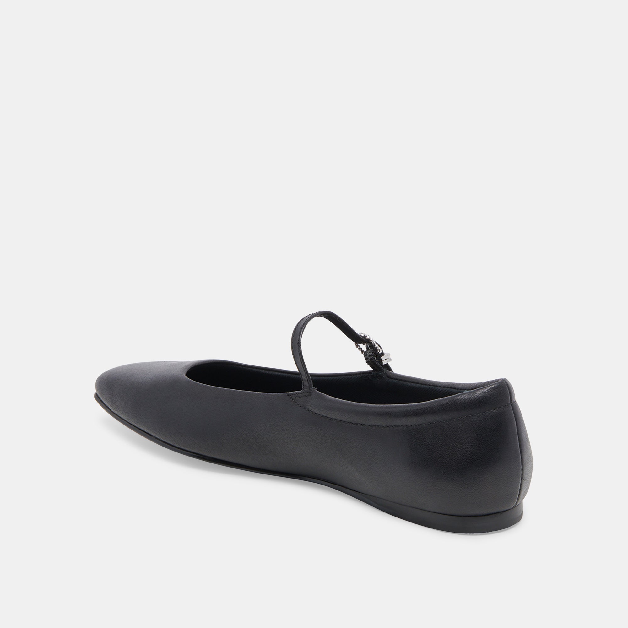 REYES Ballet Flats Black Leather | Black Leather Flats – Dolce Vita