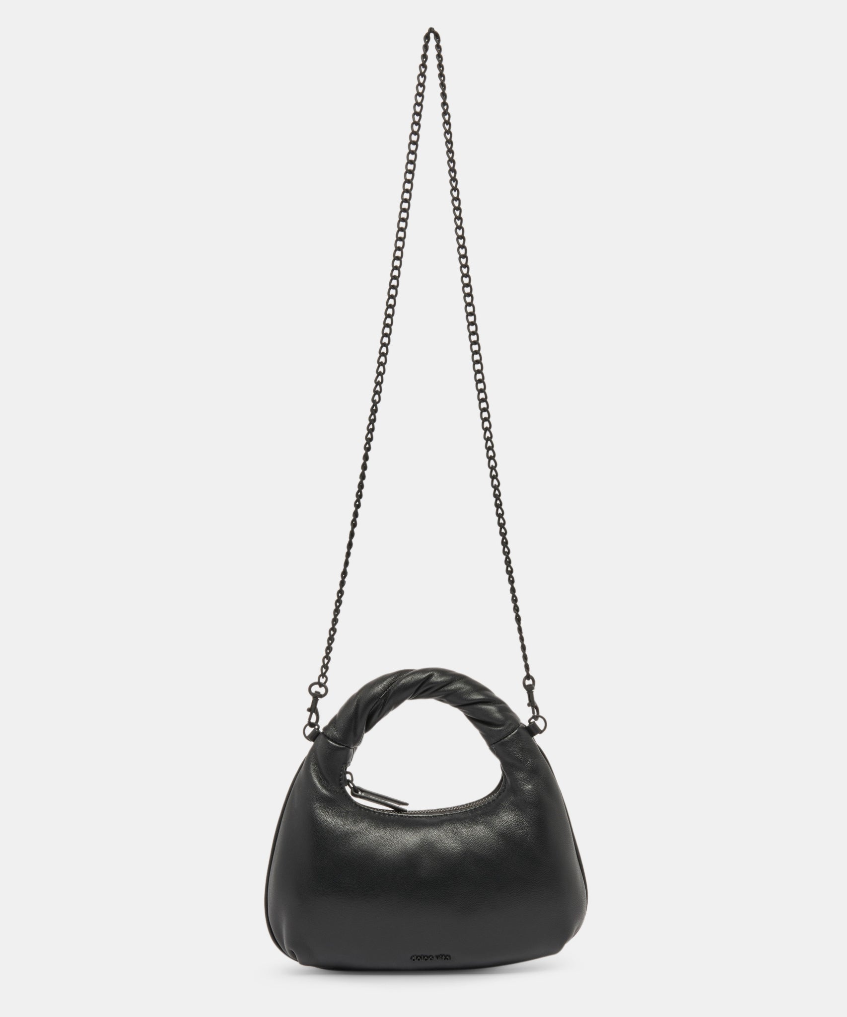 SOFIE CROSSBODY BLACK SOFT NAPPA LEATHER - view 5