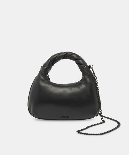 SOFIE CROSSBODY BLACK SOFT NAPPA LEATHER
