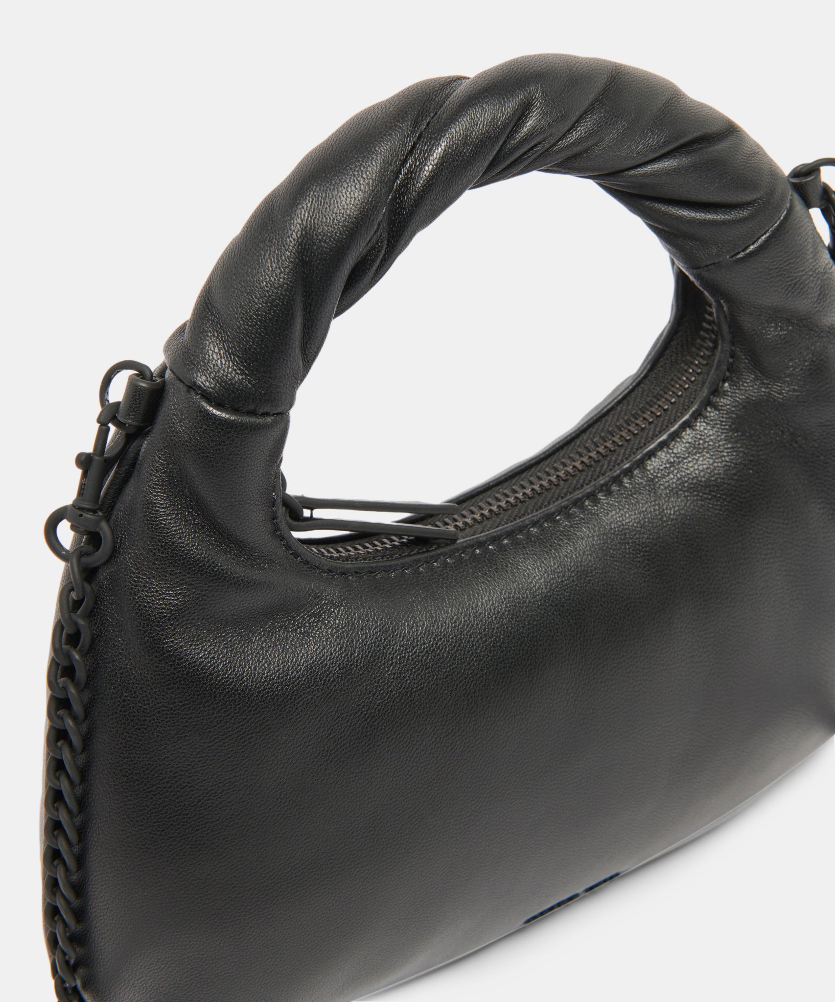 SOFIE CROSSBODY BLACK SOFT NAPPA LEATHER - view 9