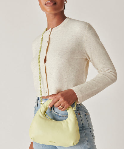 SOFIE CROSSBODY CUCUMBER SOFT NAPPA LEATHER