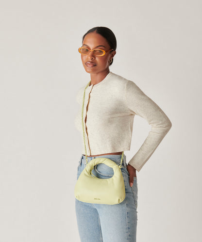 SOFIE CROSSBODY CUCUMBER SOFT NAPPA LEATHER