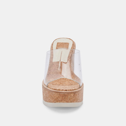 ELANIA HEELS IN CRYSTAL VINYL -   Dolce Vita