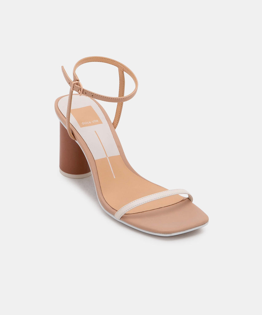 NAOMEY HEELS IN NUDE MULTI LEATHER -   Dolce Vita - image 3