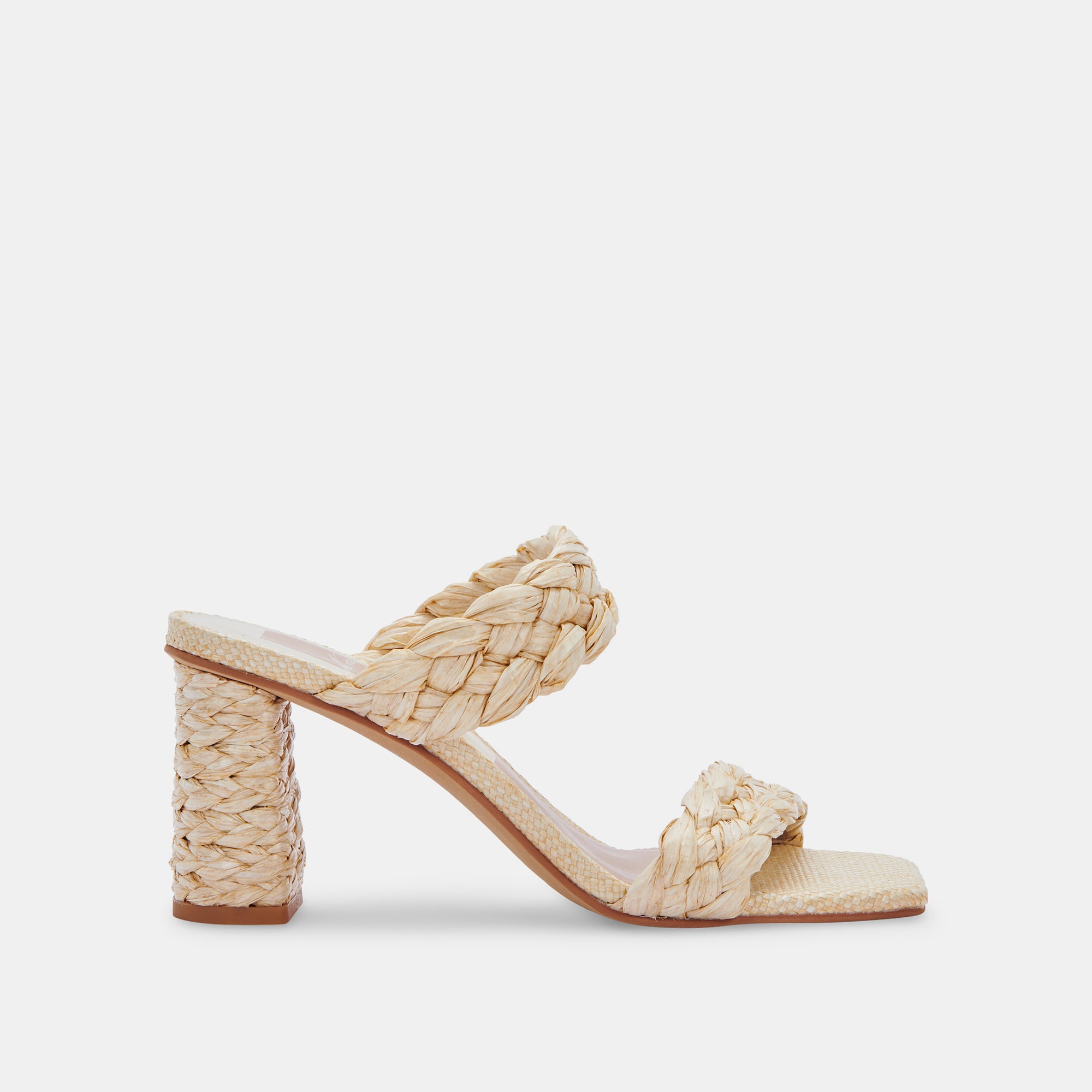 PAILY RAFFIA HEELS VANILLA RAFFIA â Dolce Vita
