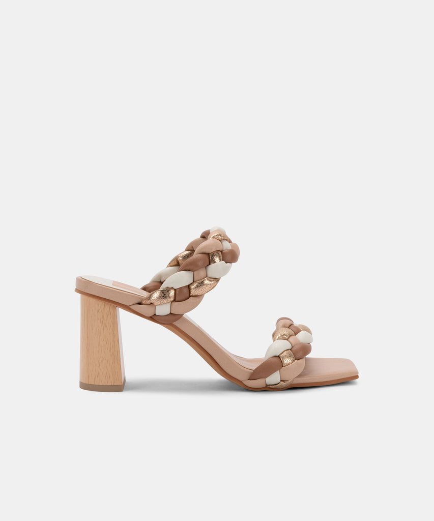 PAILY HEELS IN NATURAL MULTI STELLA -   Dolce Vita - image 1