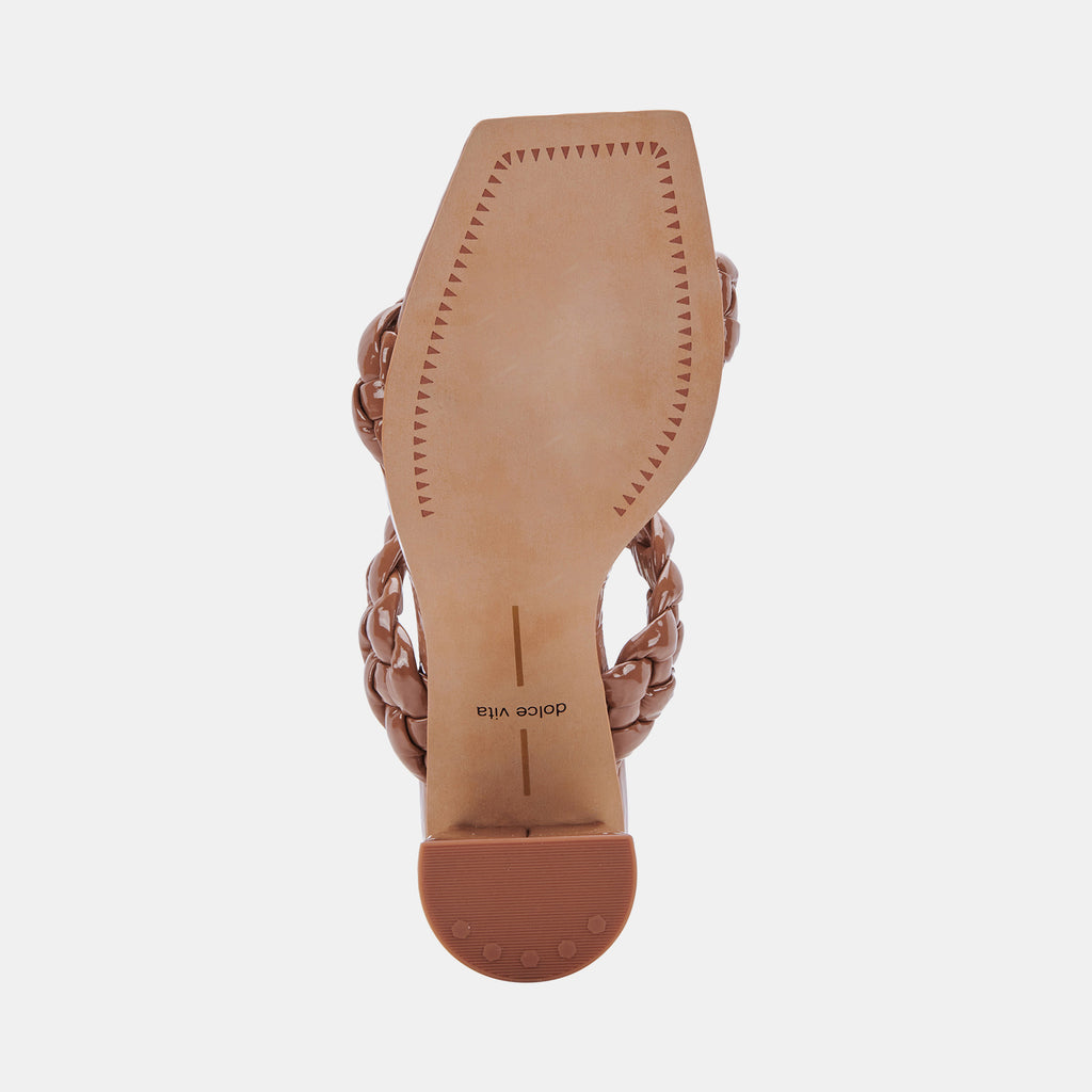 PAILY HEELS TAUPE PATENT STELLA - image 9
