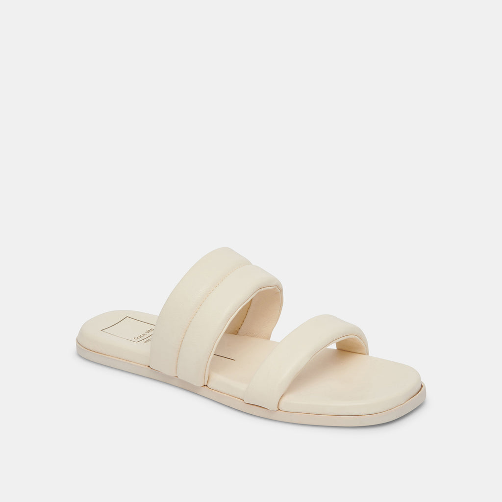 ADORE SANDALS IVORY LEATHER - image 2
