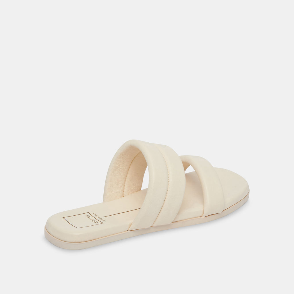 ADORE SANDALS IVORY LEATHER - image 3