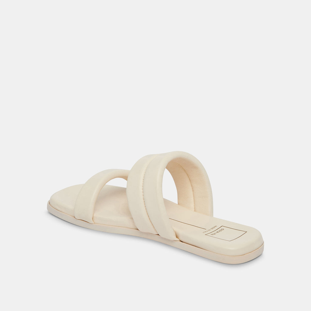 ADORE SANDALS IVORY LEATHER - image 5