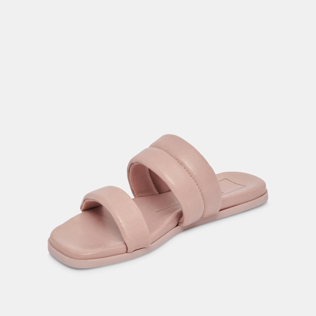 ADORE SANDALS ROSE LEATHER – Dolce Vita