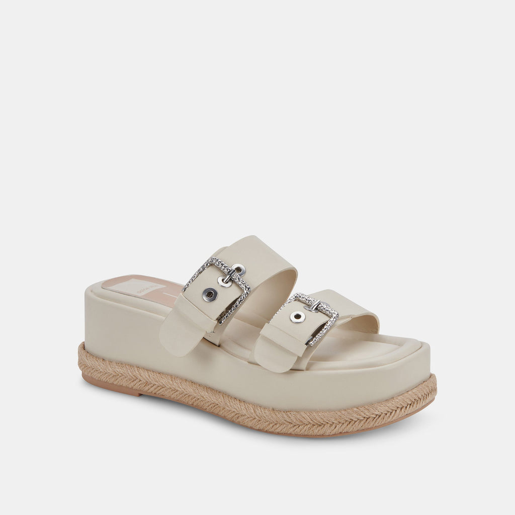 CANYON SANDALS IVORY LEATHER - re:vita - image 2