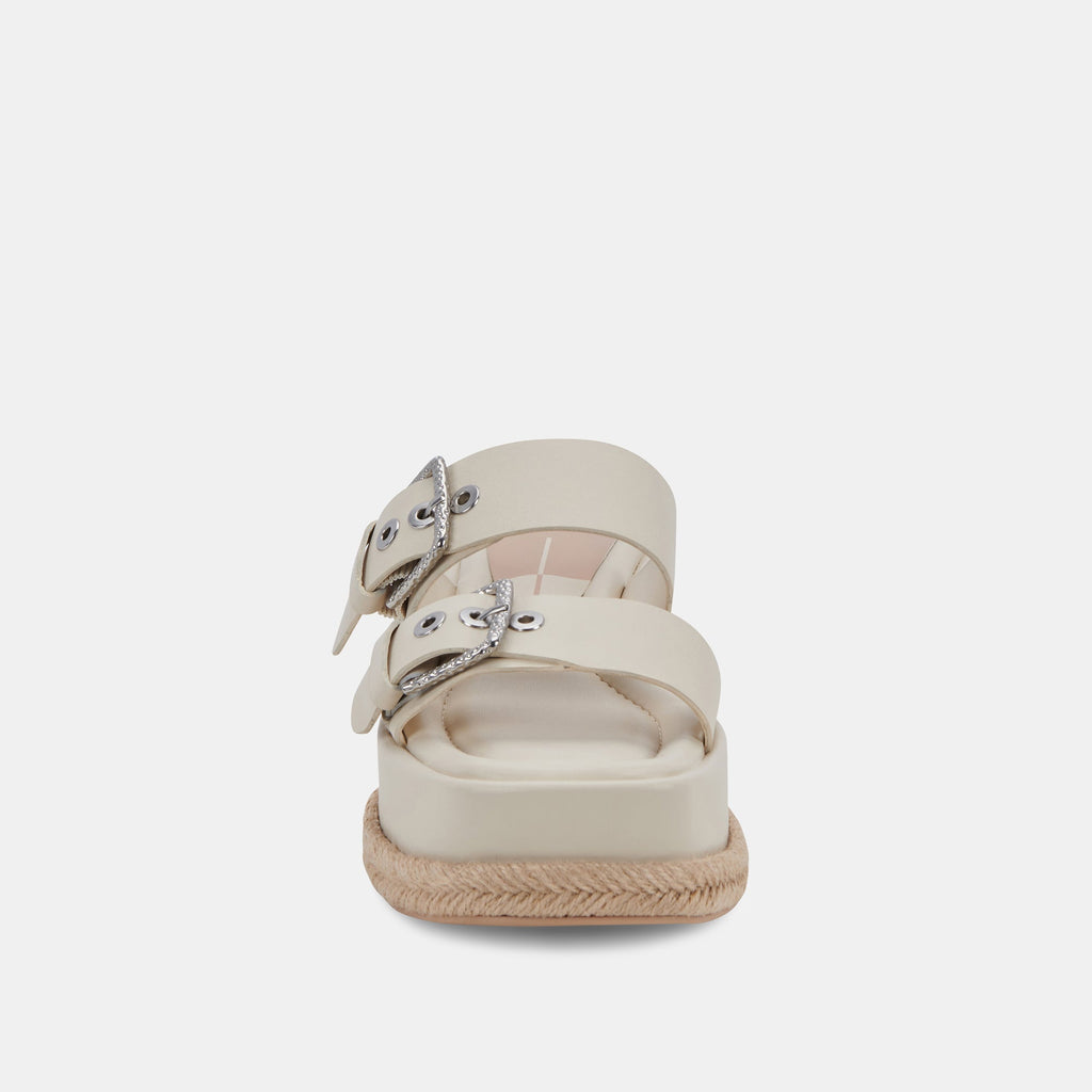 CANYON SANDALS IVORY LEATHER - re:vita - image 6