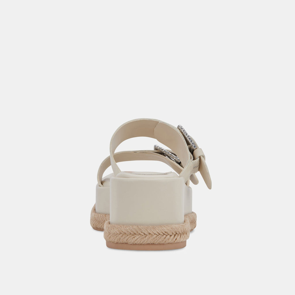 CANYON SANDALS IVORY LEATHER - re:vita - image 7
