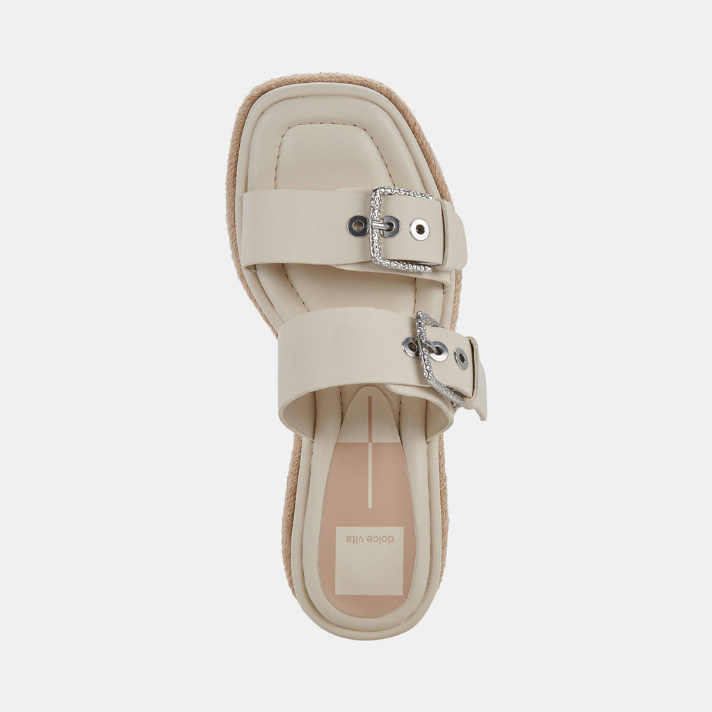 CANYON SANDALS IVORY LEATHER - re:vita - image 8