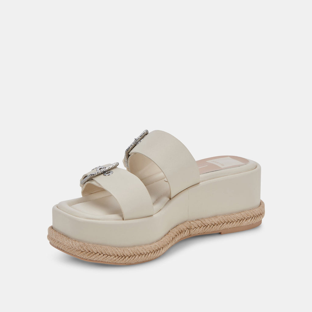 CANYON SANDALS IVORY LEATHER - re:vita - image 4