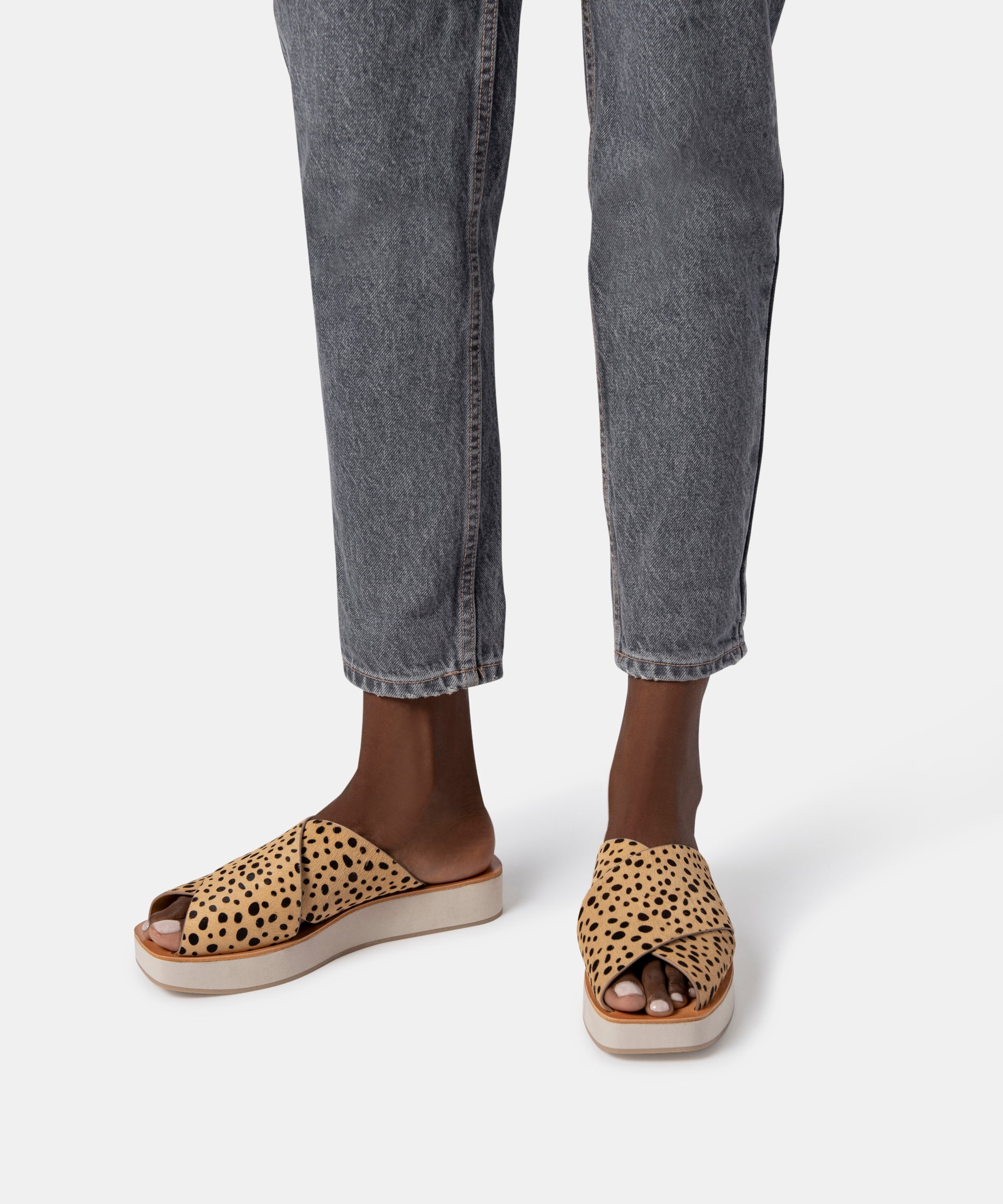 Dolce vita animal print sandals Clearance