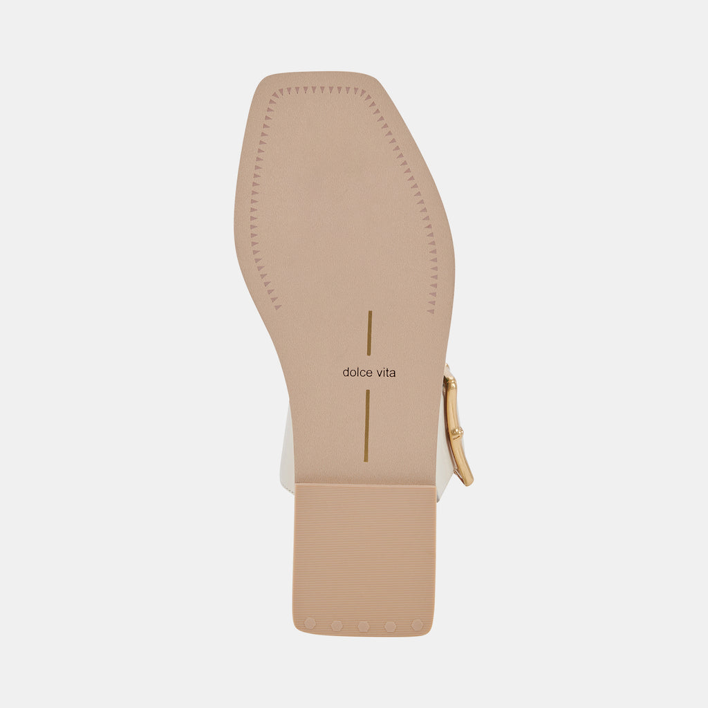LOWYN SANDALS IVORY LEATHER - image 11
