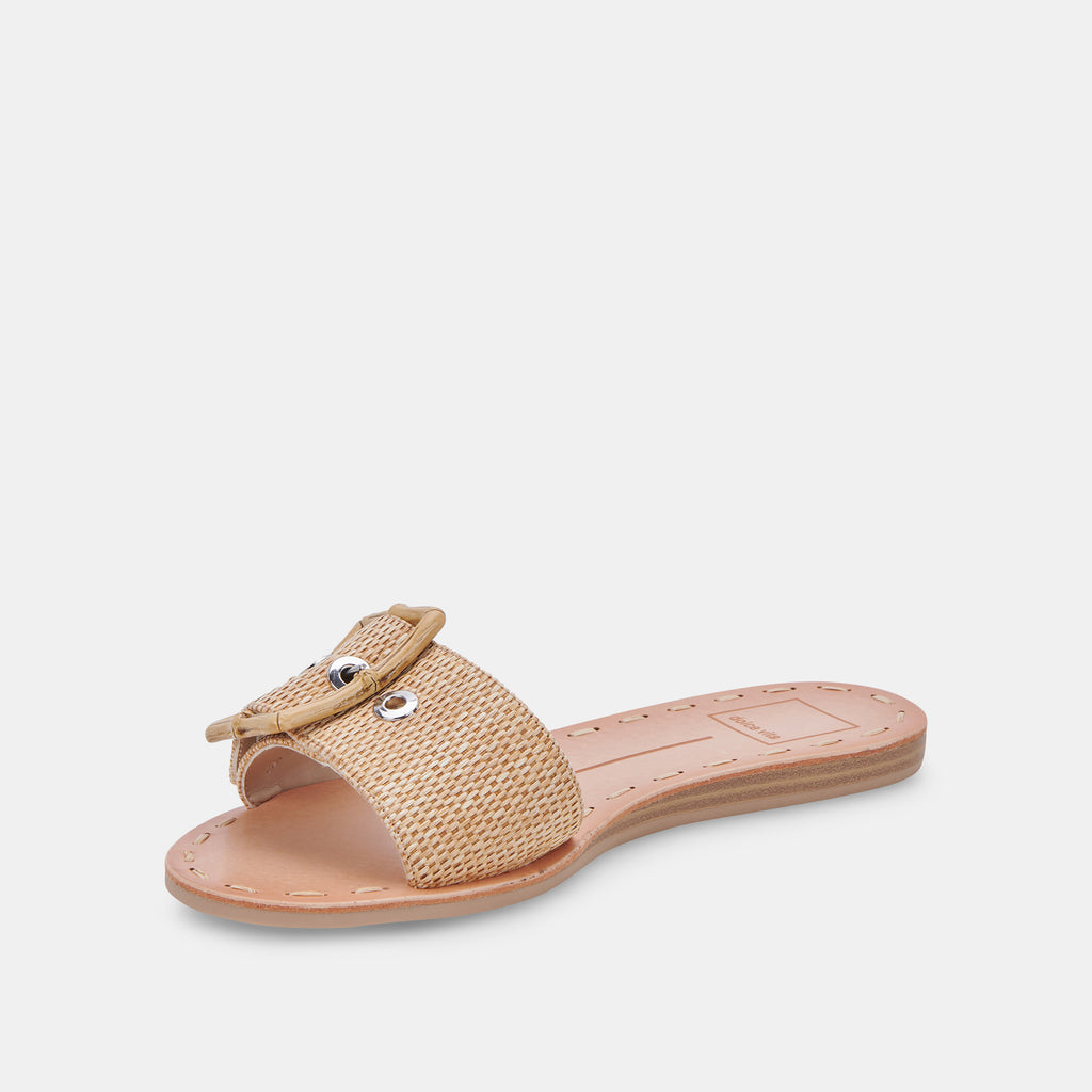 Louis Vuitton Raffia Sandals For Women's